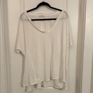 We The Free Soft White Short Sleeve Tee